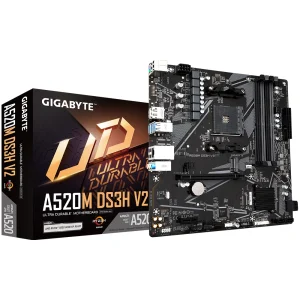 Gigabyte A520M DS3H V2 (Rev. 1.0) AM4