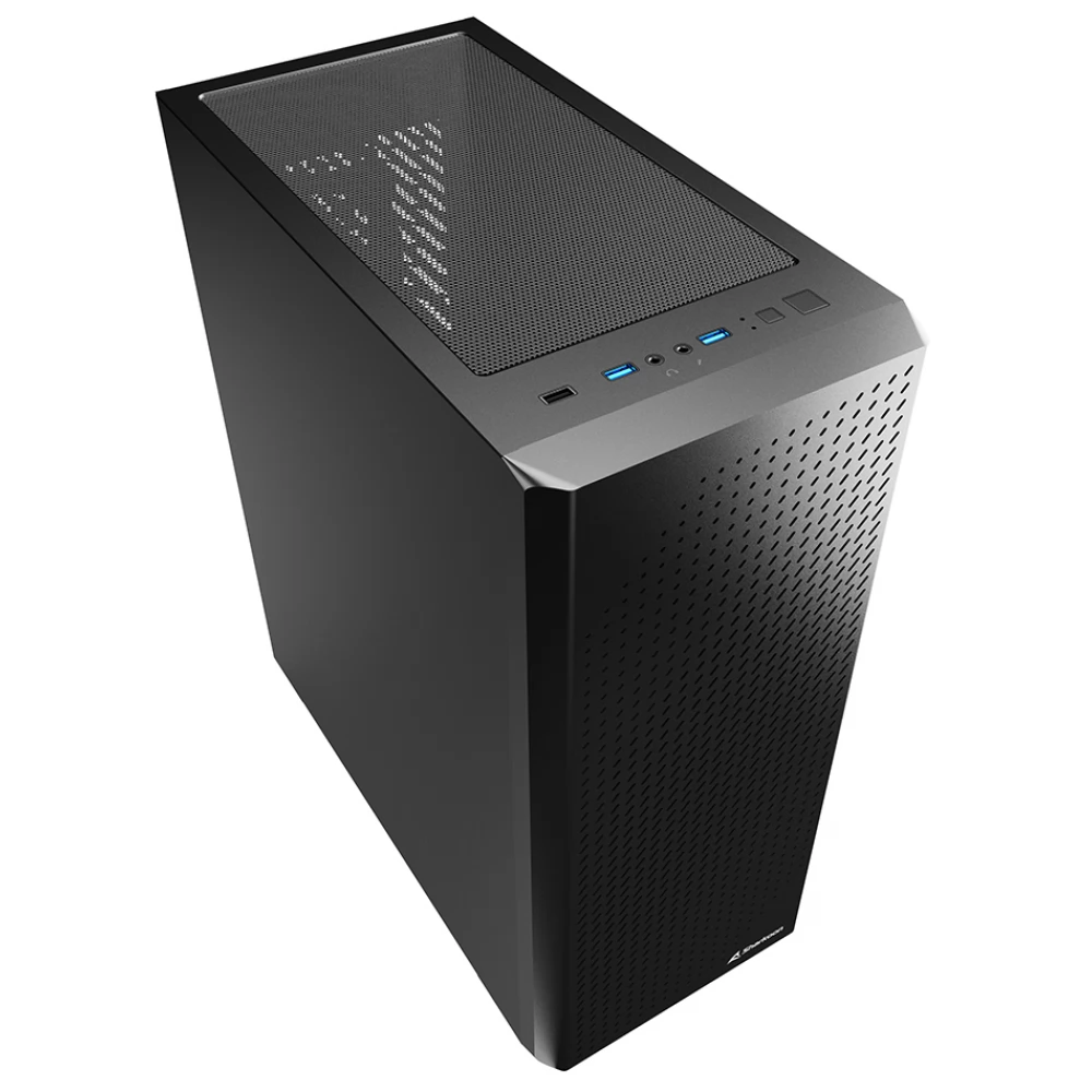 SHARKOON VS9 Computer case black - Image 3