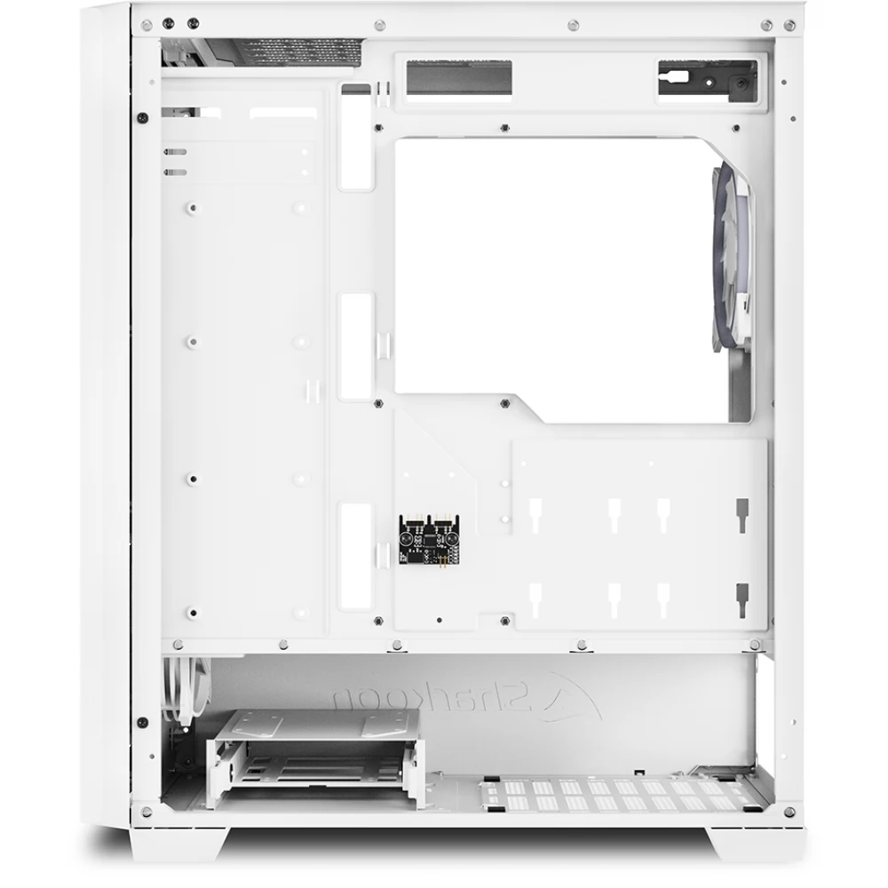 SHARKOON VS9 RGB Computer Case White - Image 6