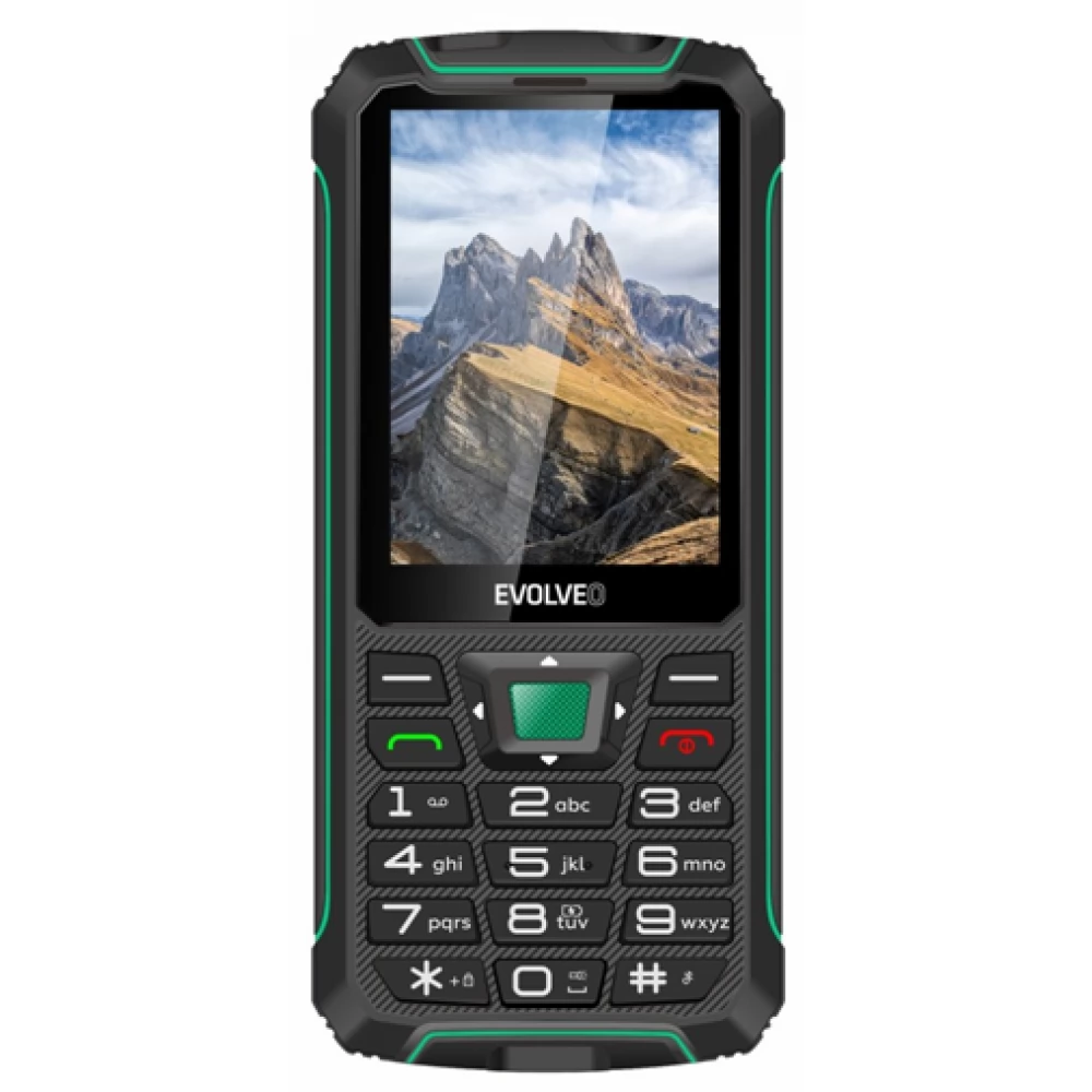 Evolveo StrongPhone w4 black-green
