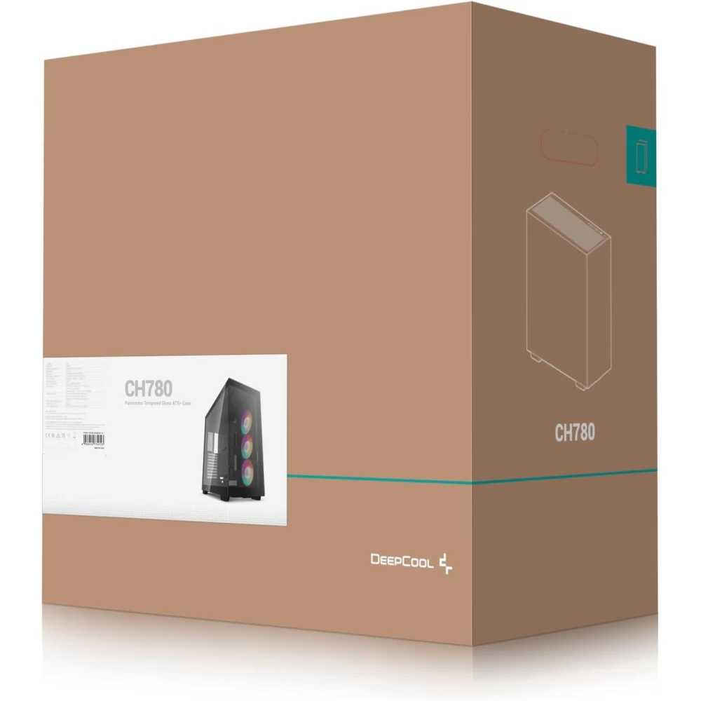 DEEPCOOL CH780 computer case black - Image 11