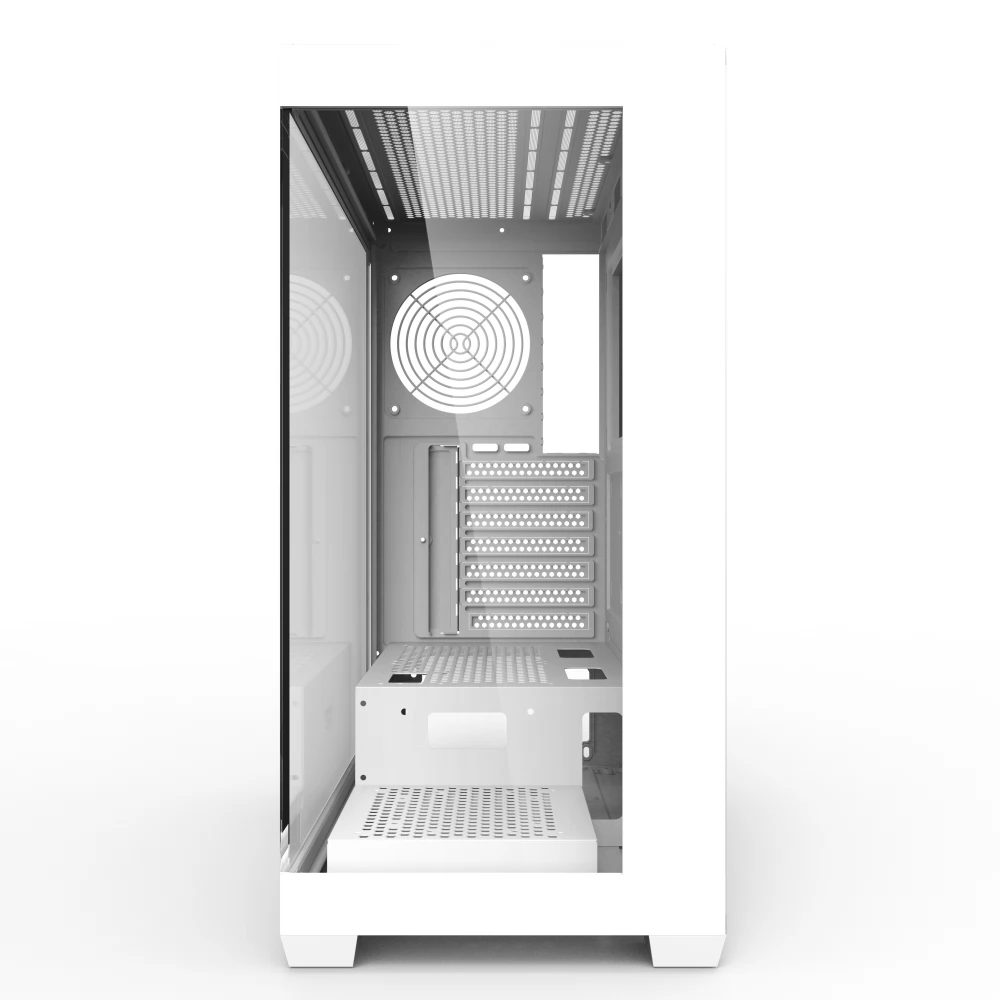 DARKFLASH DS900 Aquarium computer case white + 7 ARGB fans - Image 2