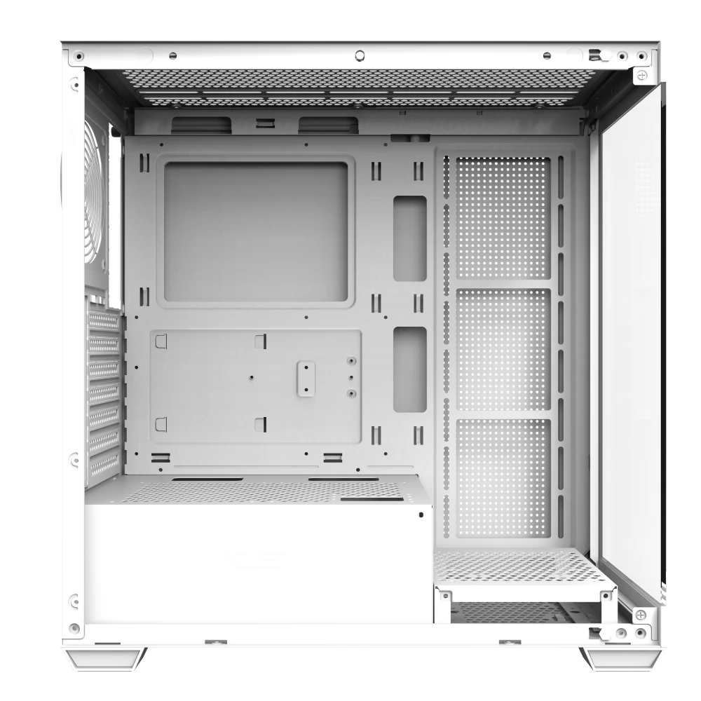 DARKFLASH DS900 Aquarium computer case white + 7 ARGB fans - Image 8