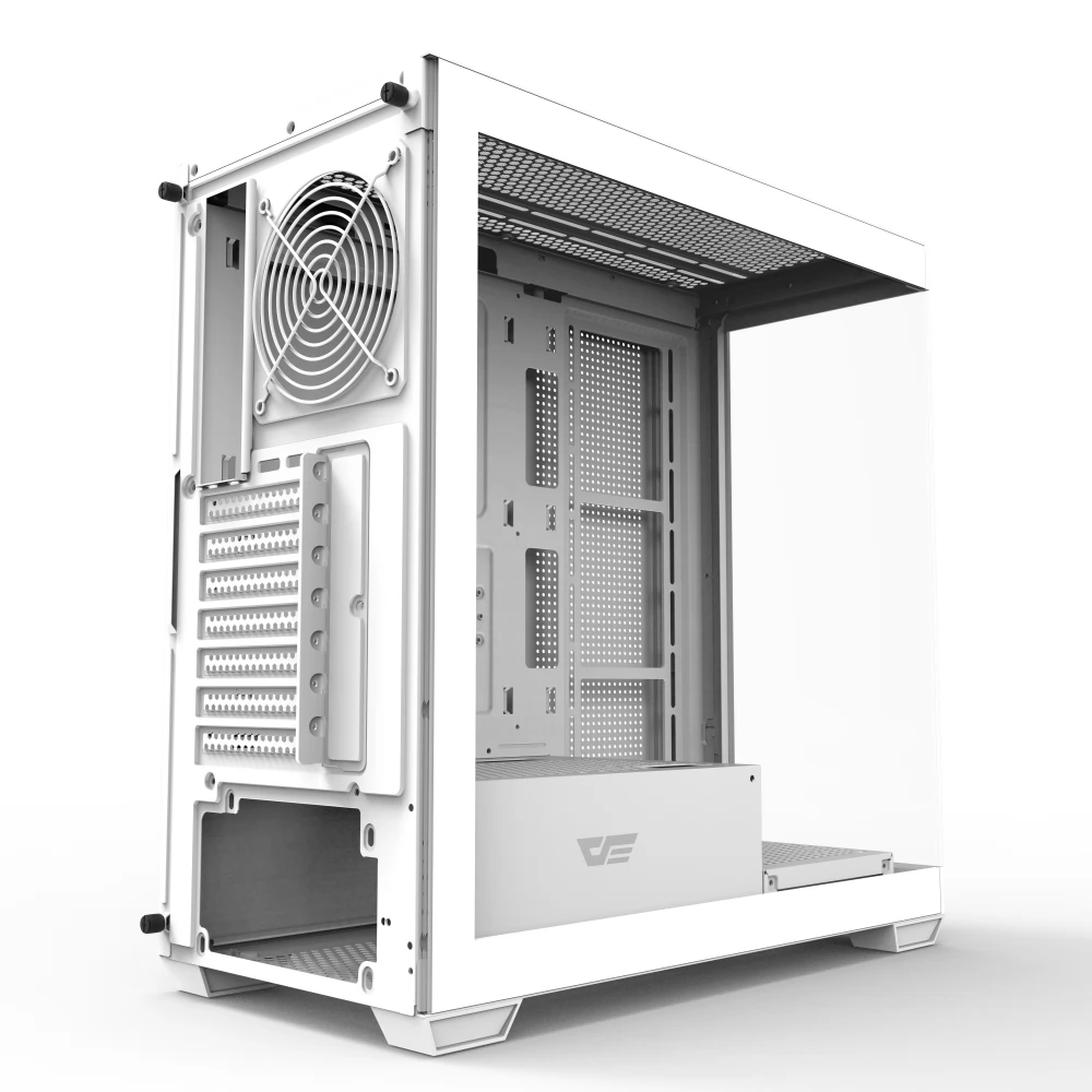 DARKFLASH DS900 Aquarium computer case white + 7 ARGB fans - Image 10