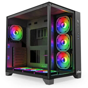 NJOY Aura computer case TG black