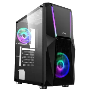 NJOY Fort computer case RGB TG black