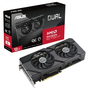 ASUS DUAL RADEON RX 7700 XT 12GB GDDR6 OC
