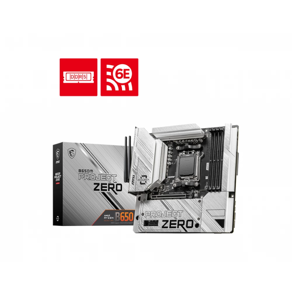 MSI B650M Project Zero AM5