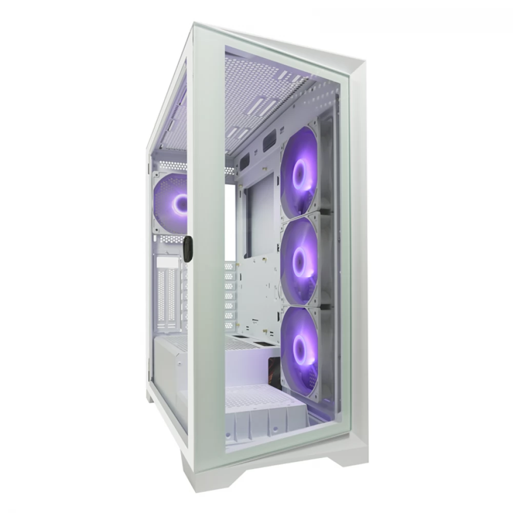 LCPOWER Gaming 806W - Crosswind_X computer case white - Image 2