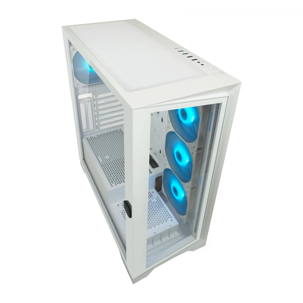 LCPOWER Gaming 806W - Crosswind_X computer case white - Image 3