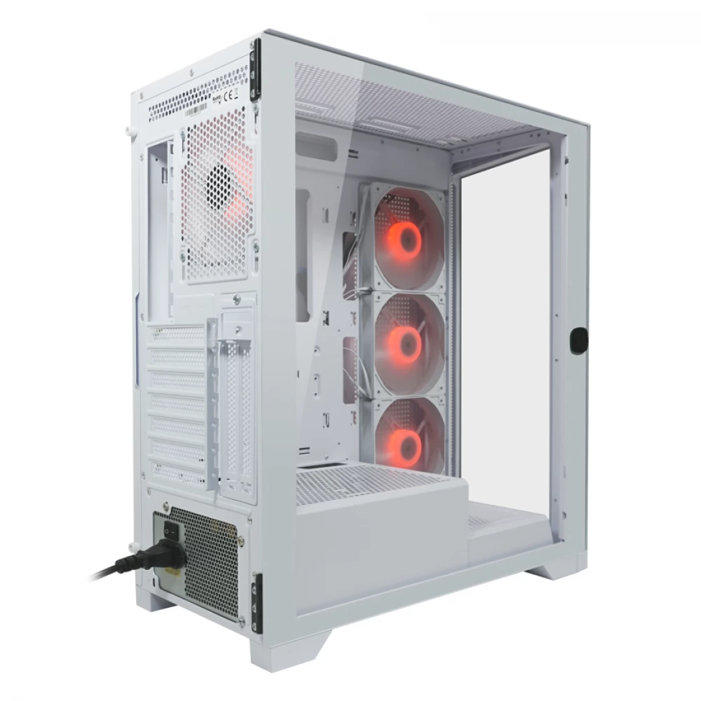 LCPOWER Gaming 806W - Crosswind_X computer case white - Image 6