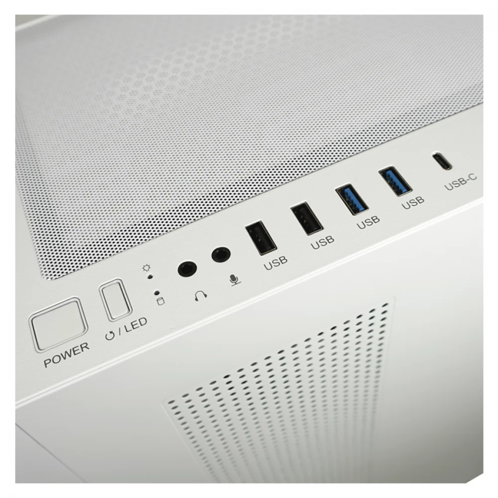 LCPOWER Gaming 806W - Crosswind_X computer case white - Image 17