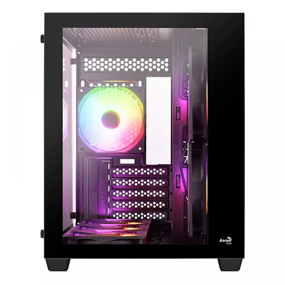 AEROCOOL Dryft Mini-BK-v2 ARGB computer case black - Image 2