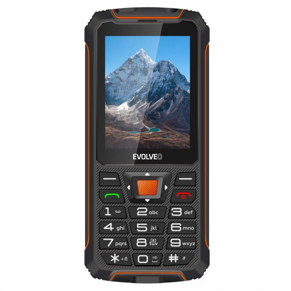 Evolveo StrongPhone Z6 Dual-Sim Black-orange