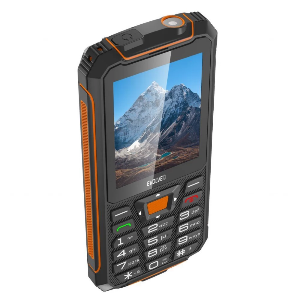 Evolveo StrongPhone Z6 Dual-Sim Black-orange - Image 3