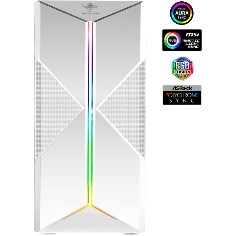 SPIRIT OF GAMER Clone 3 white - Image 2