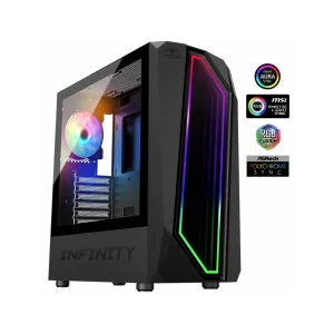 SPIRIT OF GAMER Infinity computer case black