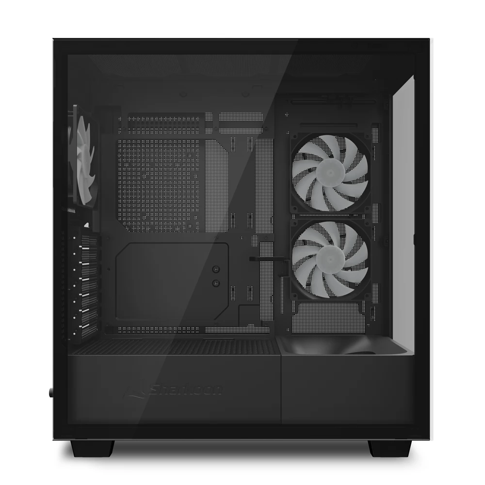 SHARKOON Rebel C60 RGB computer case black - Image 4