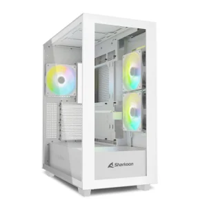 SHARKOON Rebel C60 RGB computer case white