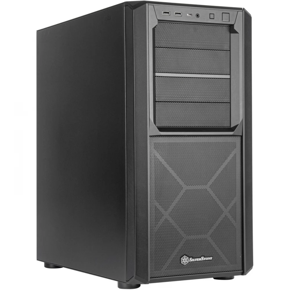 SILVERSTONE SETA D1 computer case black - Image 2