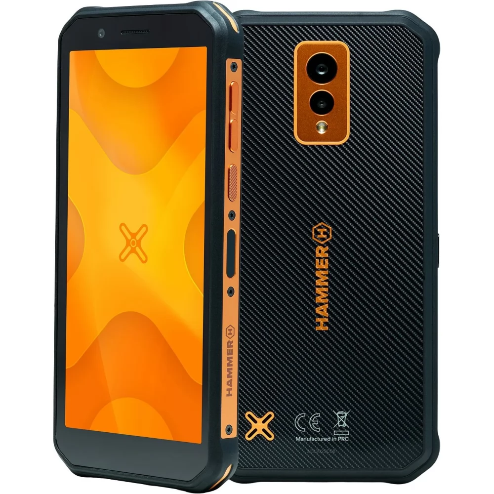 MyPhone Hammer Energy X 5.5 "4/64GB Dual SIM Black-orange