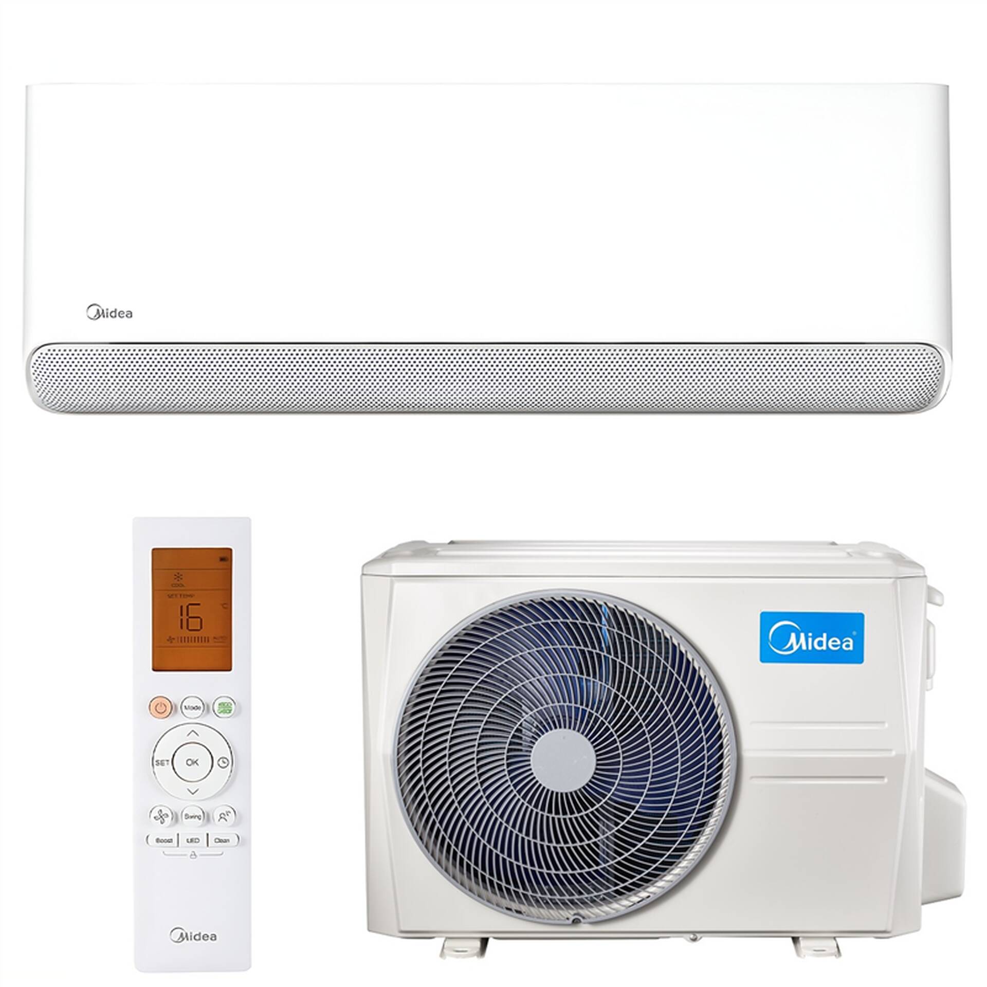 MIDEA INVERTER KLIMA 24K BREEZELESS E R32 A+++