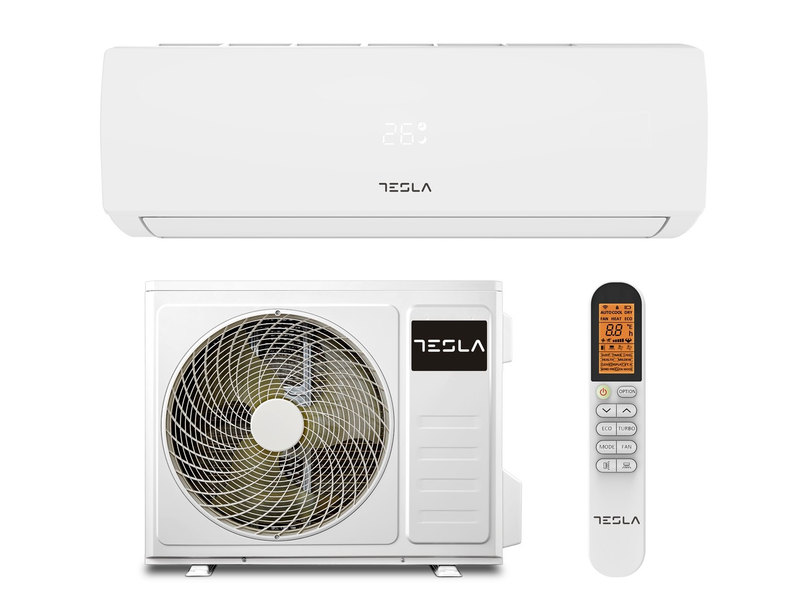 Tesla Inverter Klima 12k TT34EXC1-1232IAW 12ka WiFi -20C