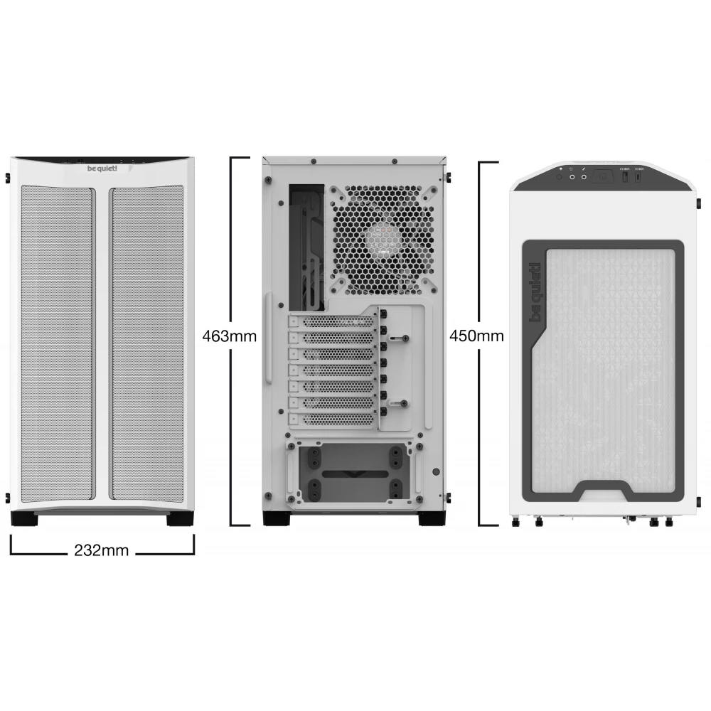 BE QUIET! Pure Base 500DX Bijela - Image 9