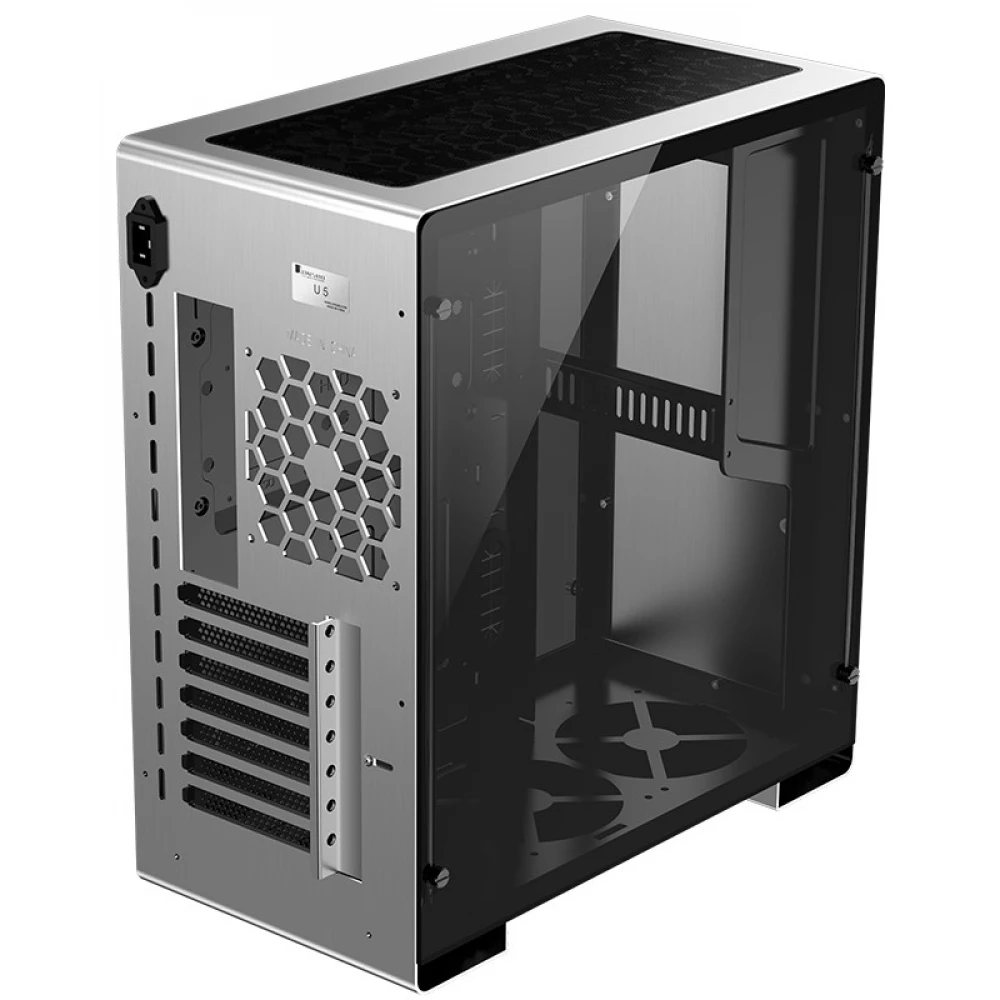 JONSBO U5 Kaljeno Staklo Srebrna - Image 4