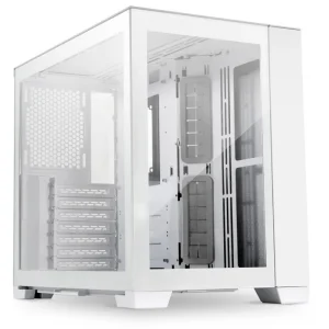 LIAN LI PC-O11S Mini TG snow white