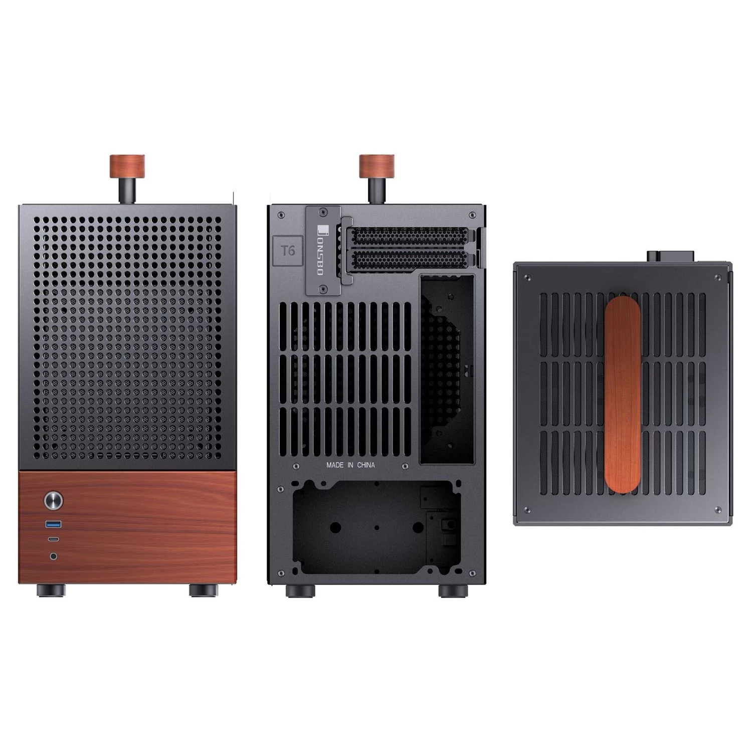 JONSBO T6 mini-ITX Crna - Image 2