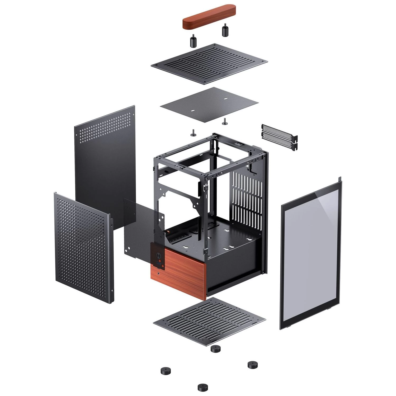 JONSBO T6 mini-ITX Crna - Image 6