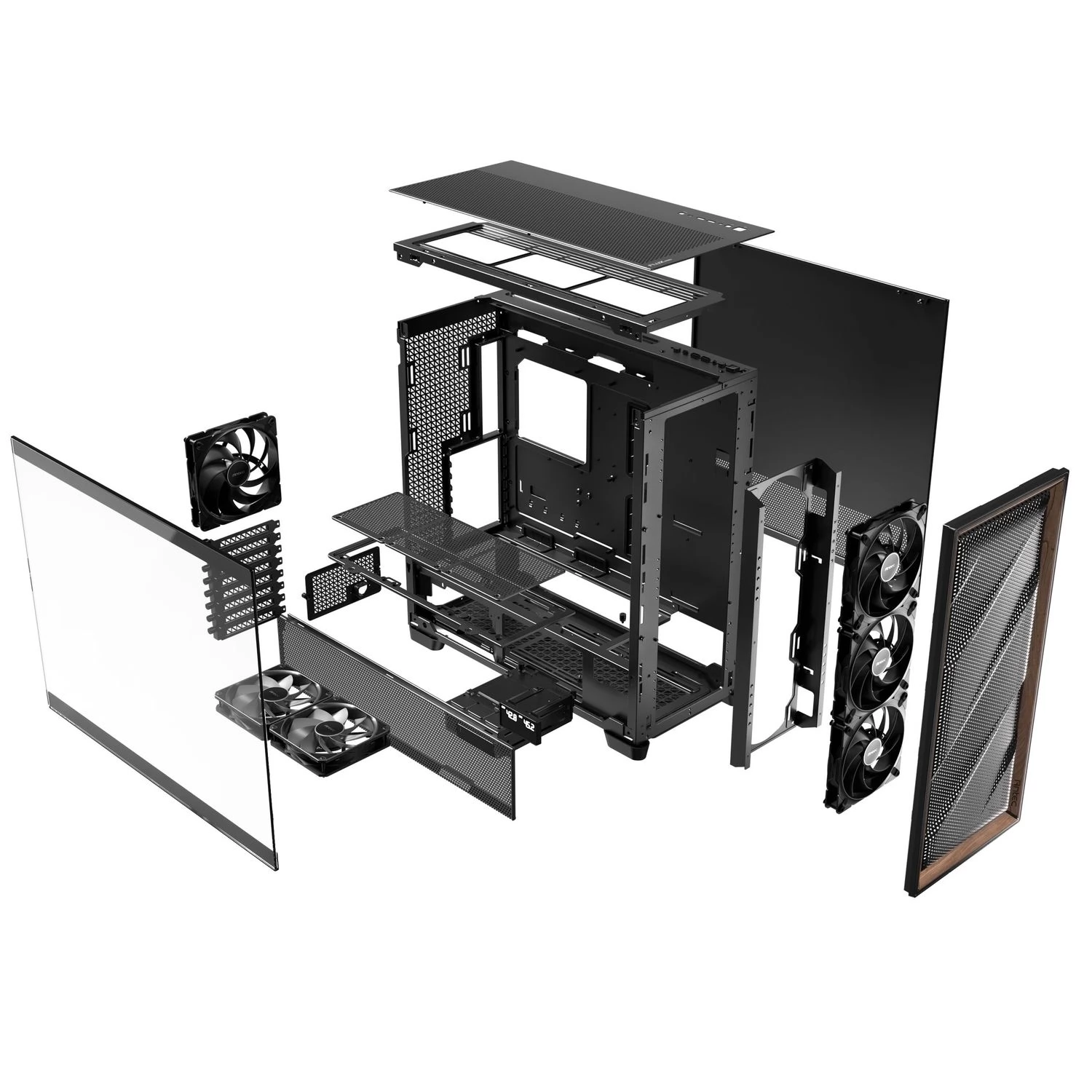 ANTEC Flux Pro TG Crna - Image 6