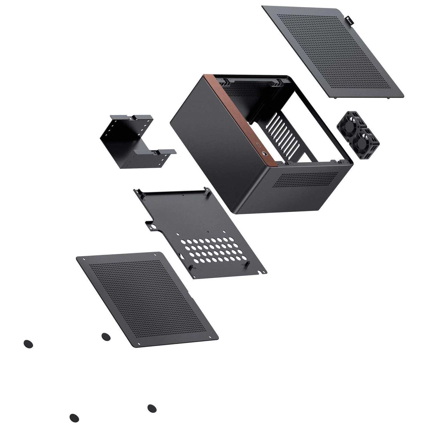 JONSBO N10 mini ITX Crna - Image 6