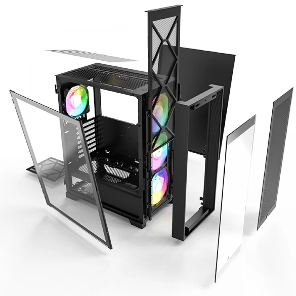 MONTECH Air 1000 Premium Crna - Image 8