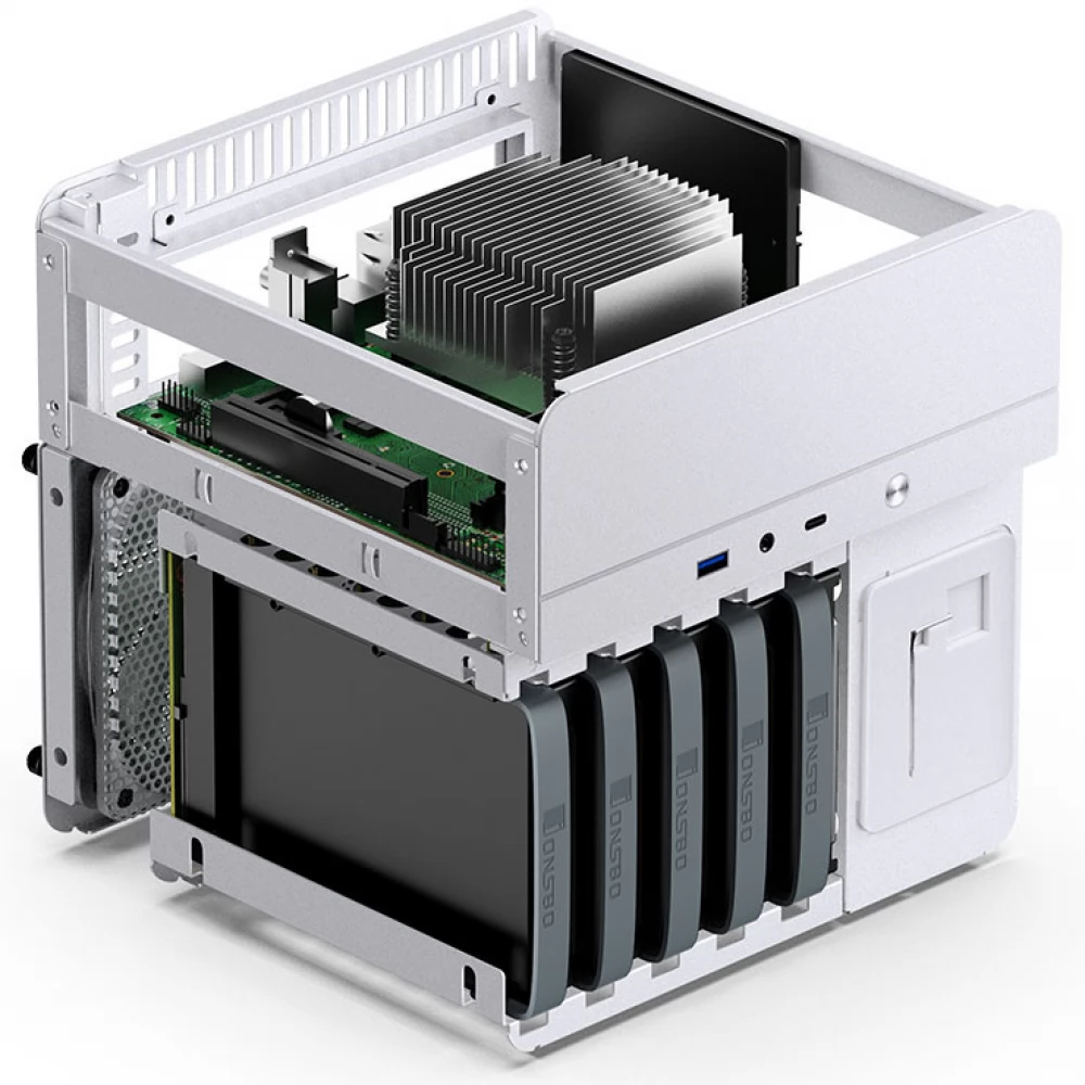 JONSBO N2 Mini-iTX Bijela - Image 7