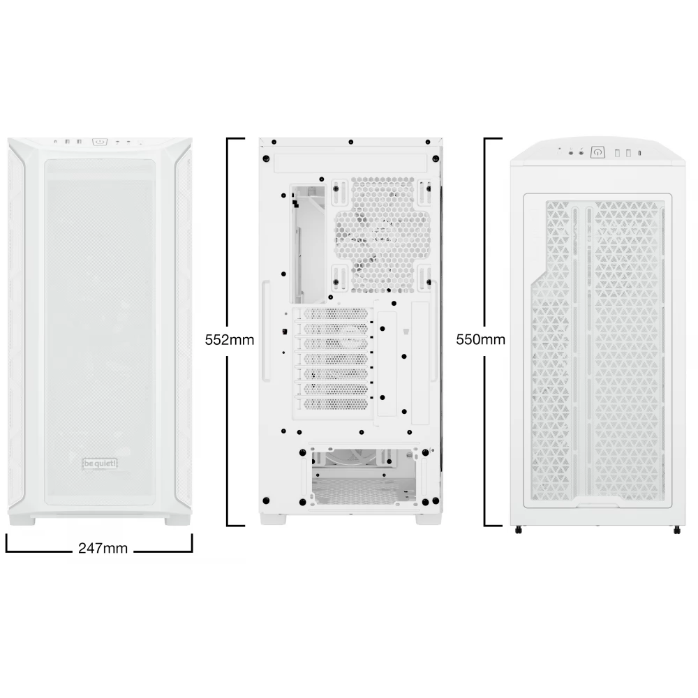 BE QUIET! Shadow Base 800 FX Bijela - Image 11
