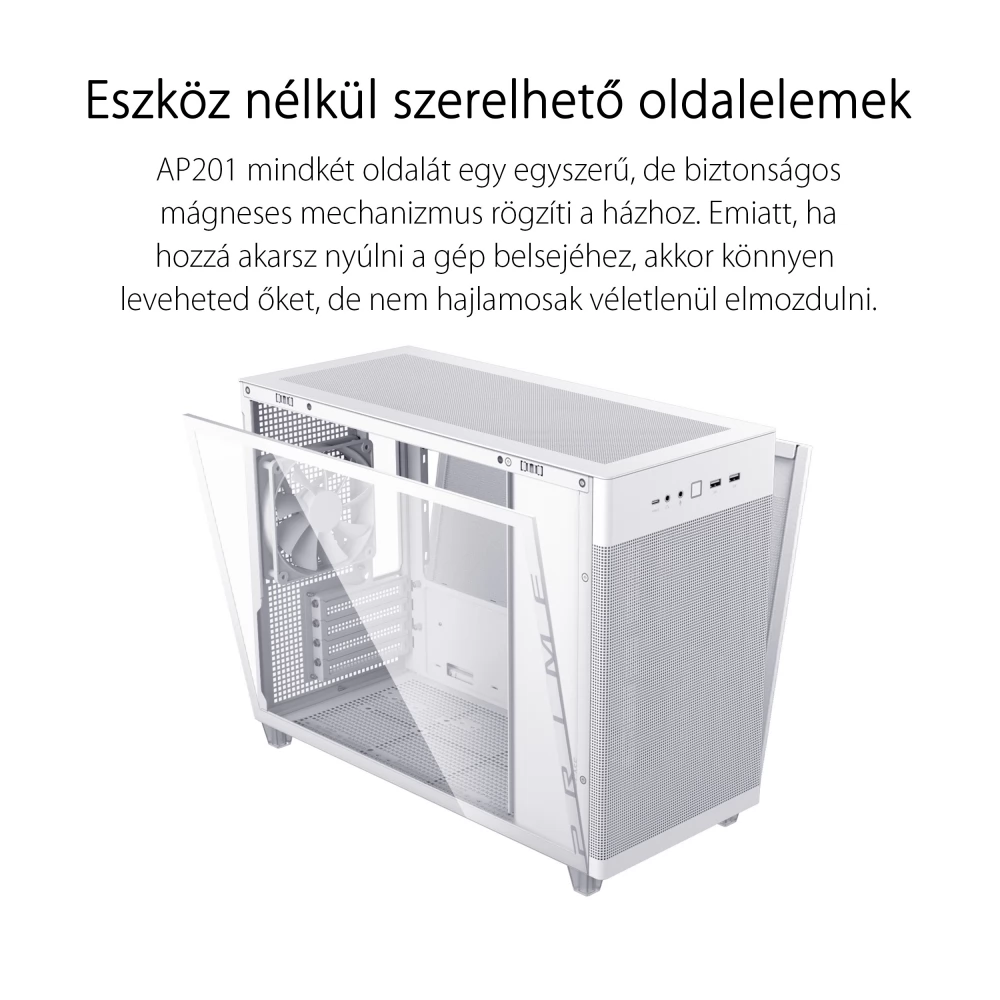 ASUS Prime AP201 TG Bijela - Image 4