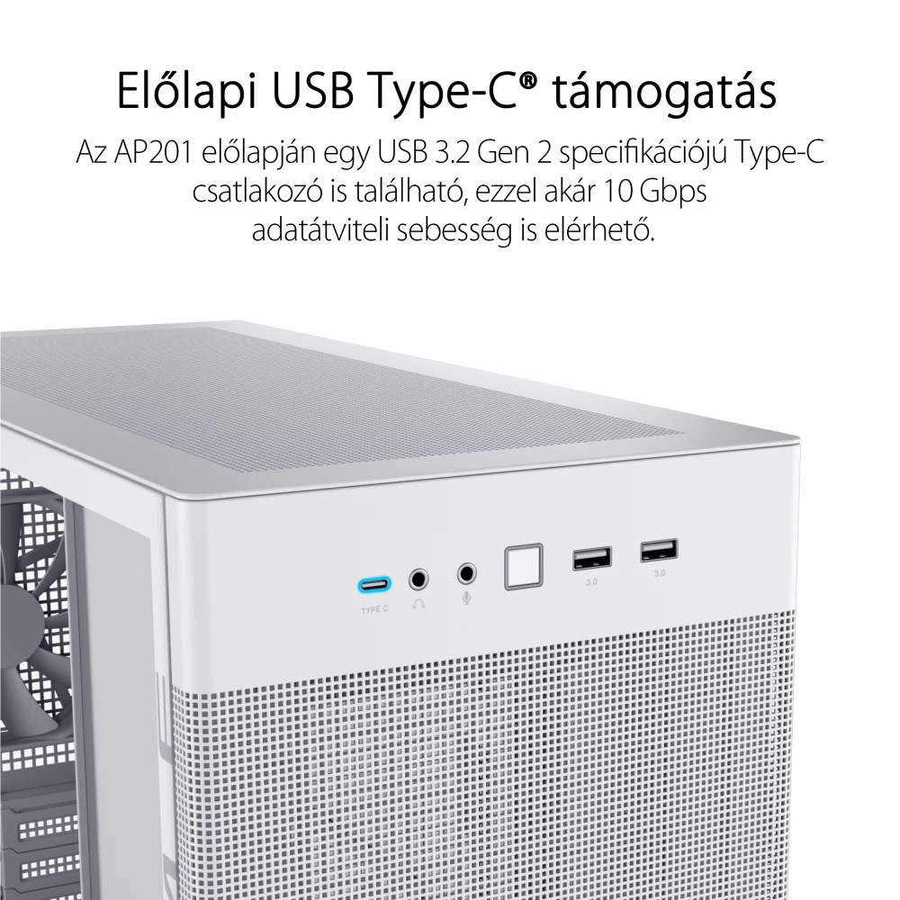 ASUS Prime AP201 TG Bijela - Image 6