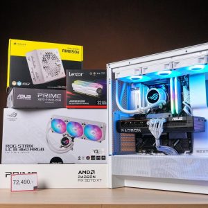 GAMING PC AMD Ryzen 7 7800X3D 32GB Asus RX 9070 XT 16GB