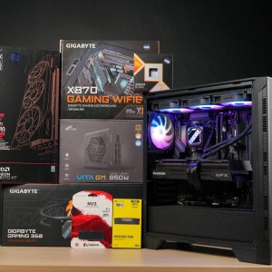 GAMING PC AMD Ryzen 7 9800X3D 32GB Swift RX 9070 XT 16GB