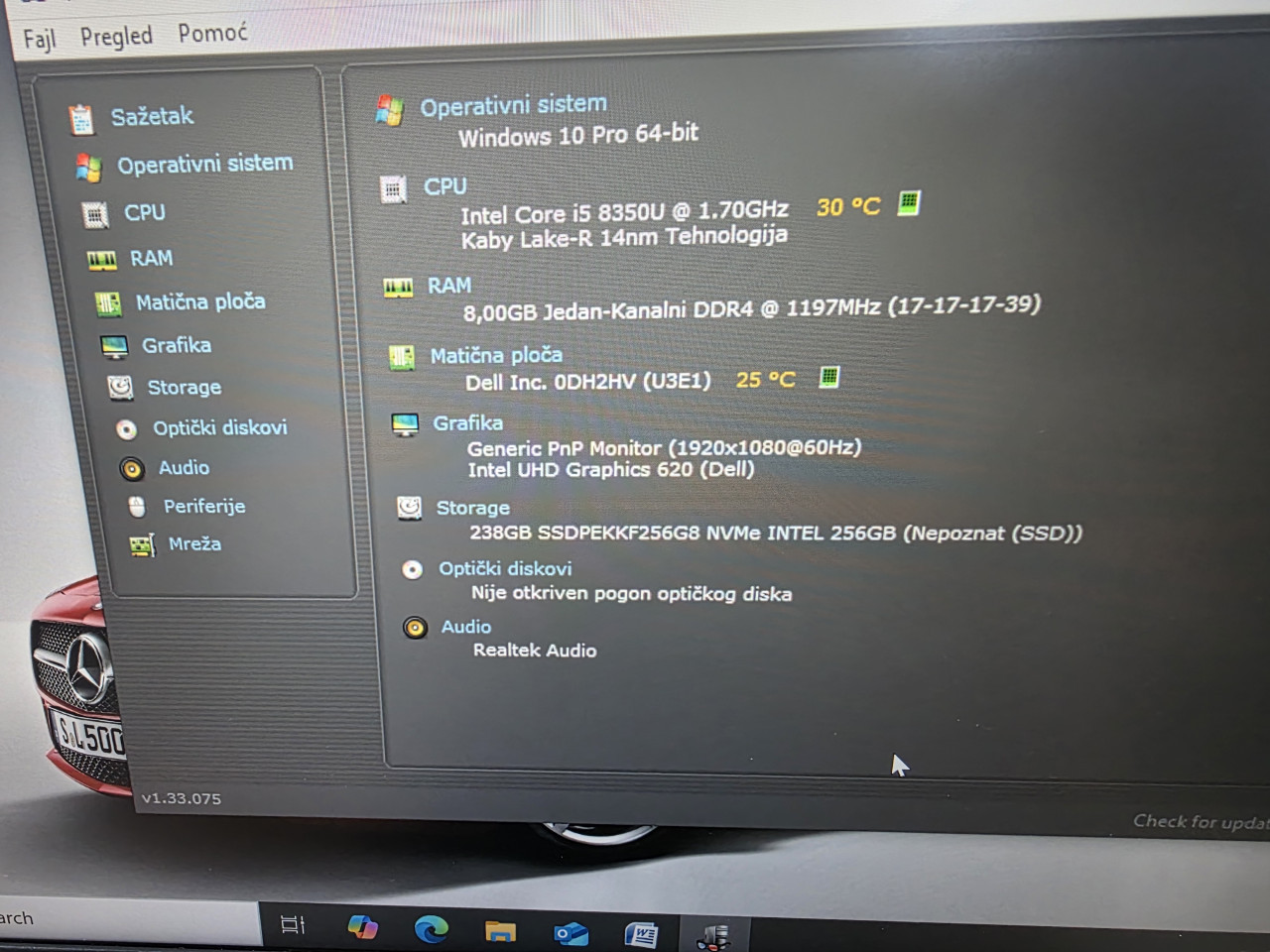 LAPTOP DELL Latitude 5490 14" FHD IPS i5-8350U 8GB DDR4 256GB SSD - Image 5