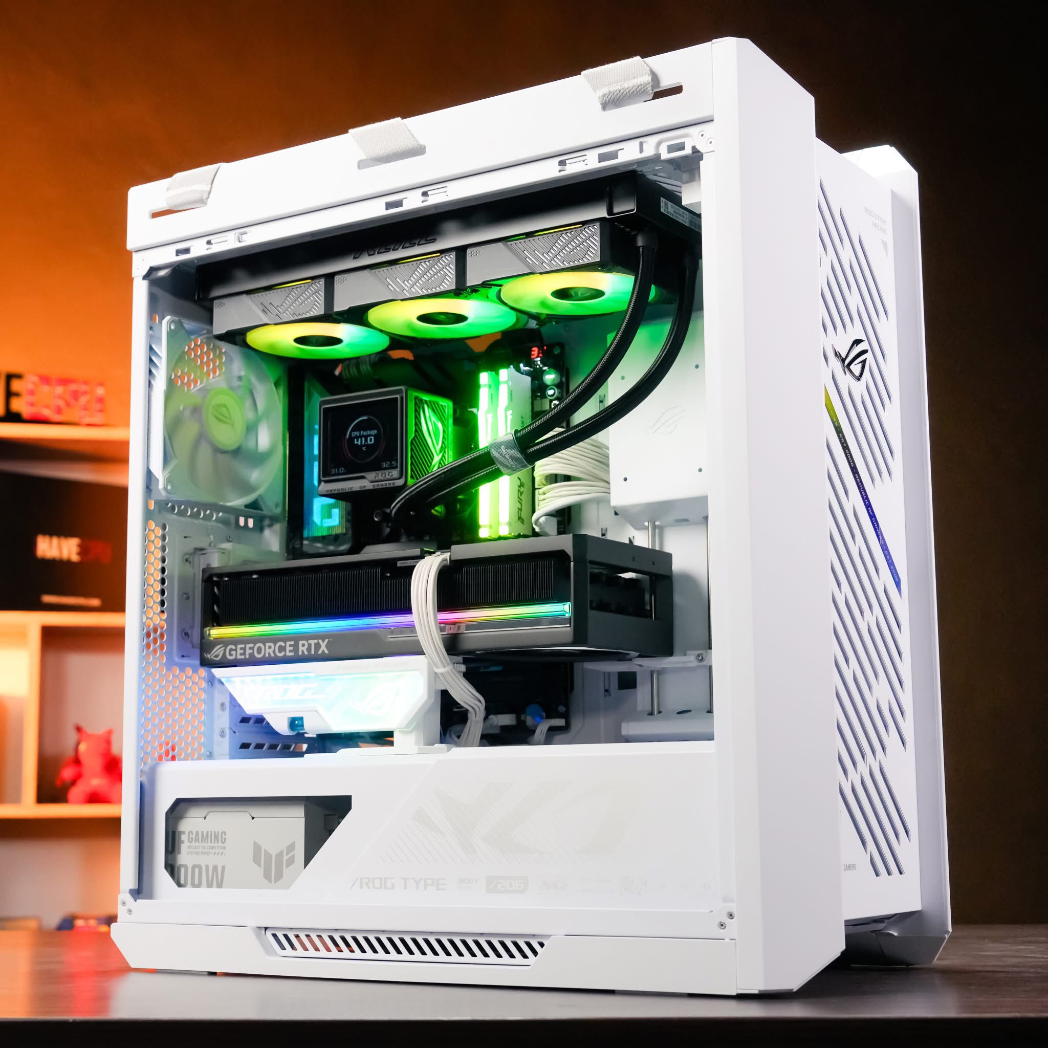 GAMING PC Ryzen 9 9950X3D 64GB RAM ROG Astral RTX 5080 - Image 3